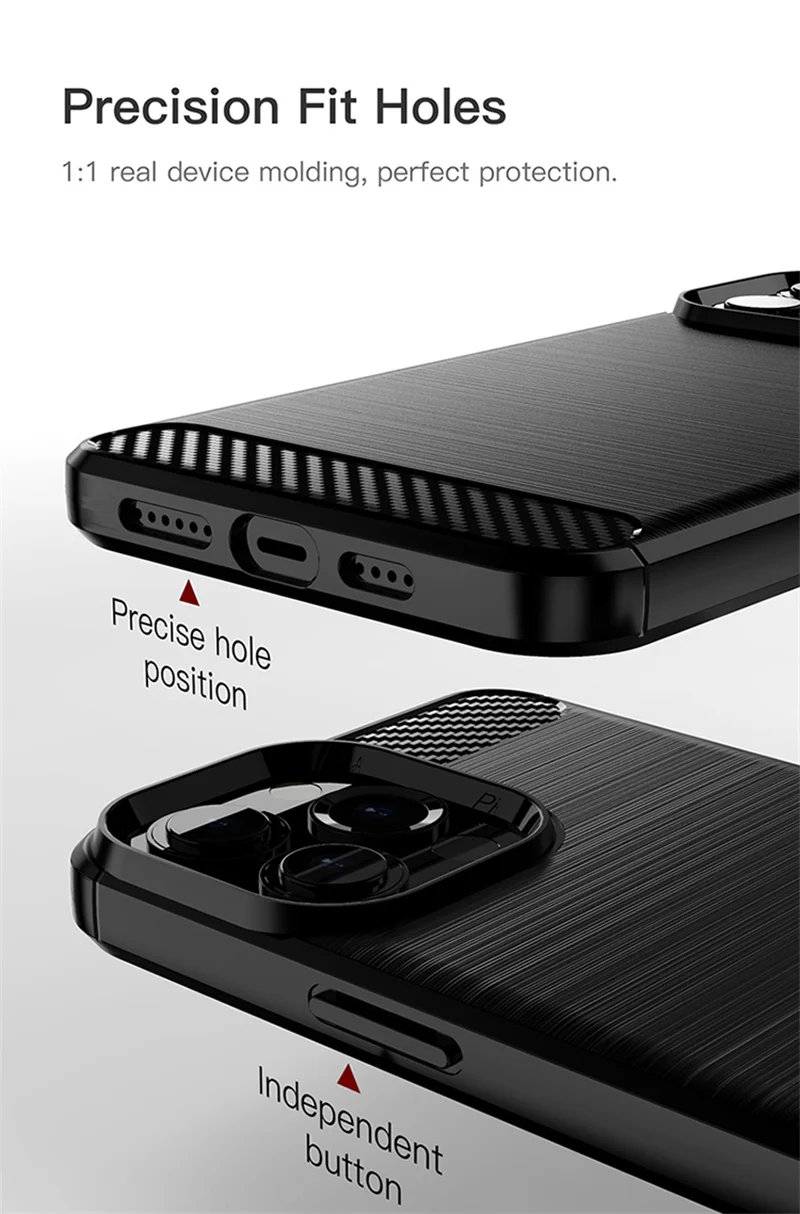 iphone 12 pro case For Cover iPhone 13 Pro Max Case For iPhone 13 Pro Cover Capas Carbon Fiber Case For iPhone 7 8 Plus 11 12 13 14 Pro Max Fundas best iphone 12 pro case