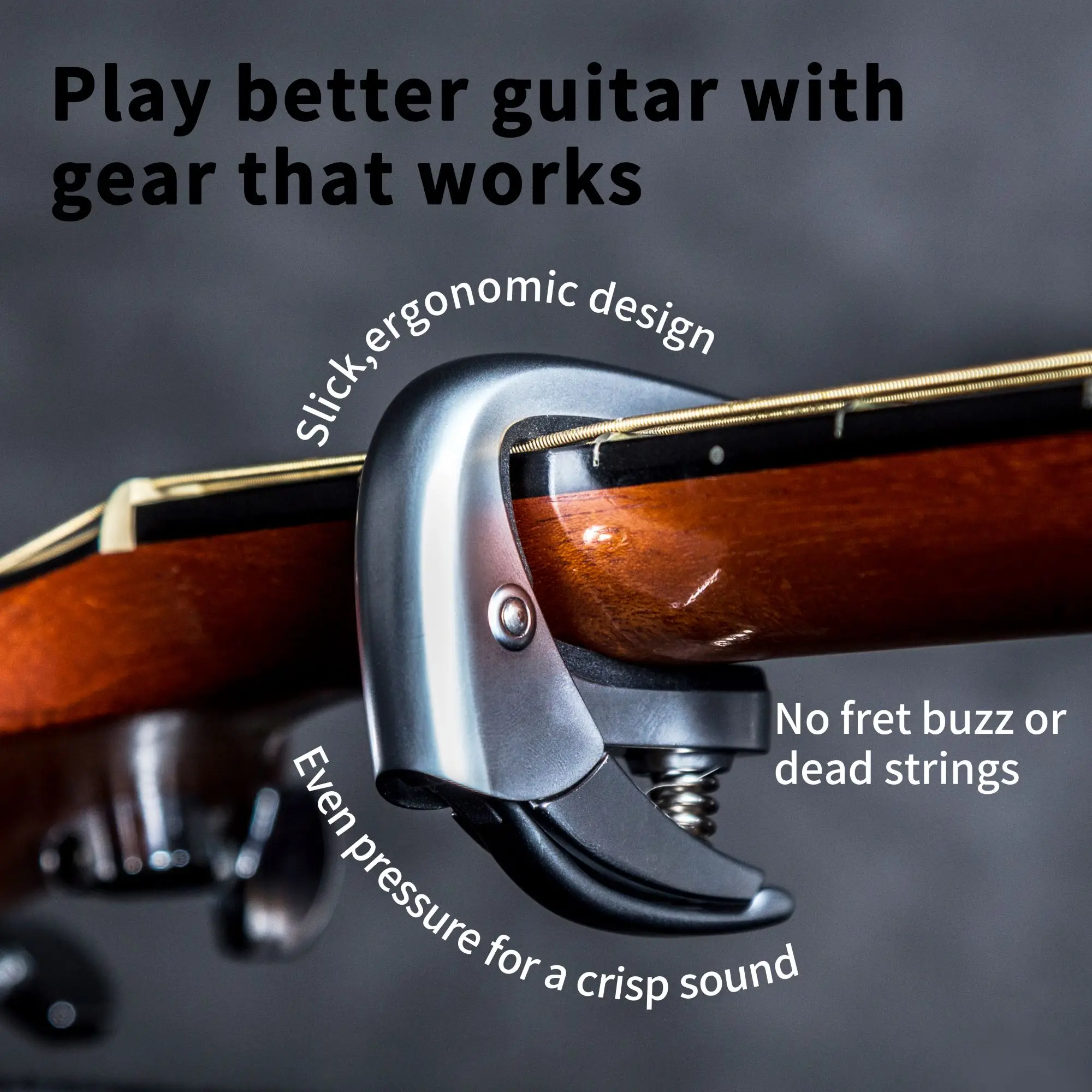 de guitarra de metal capo para guitarra elétrica ukulele banjo