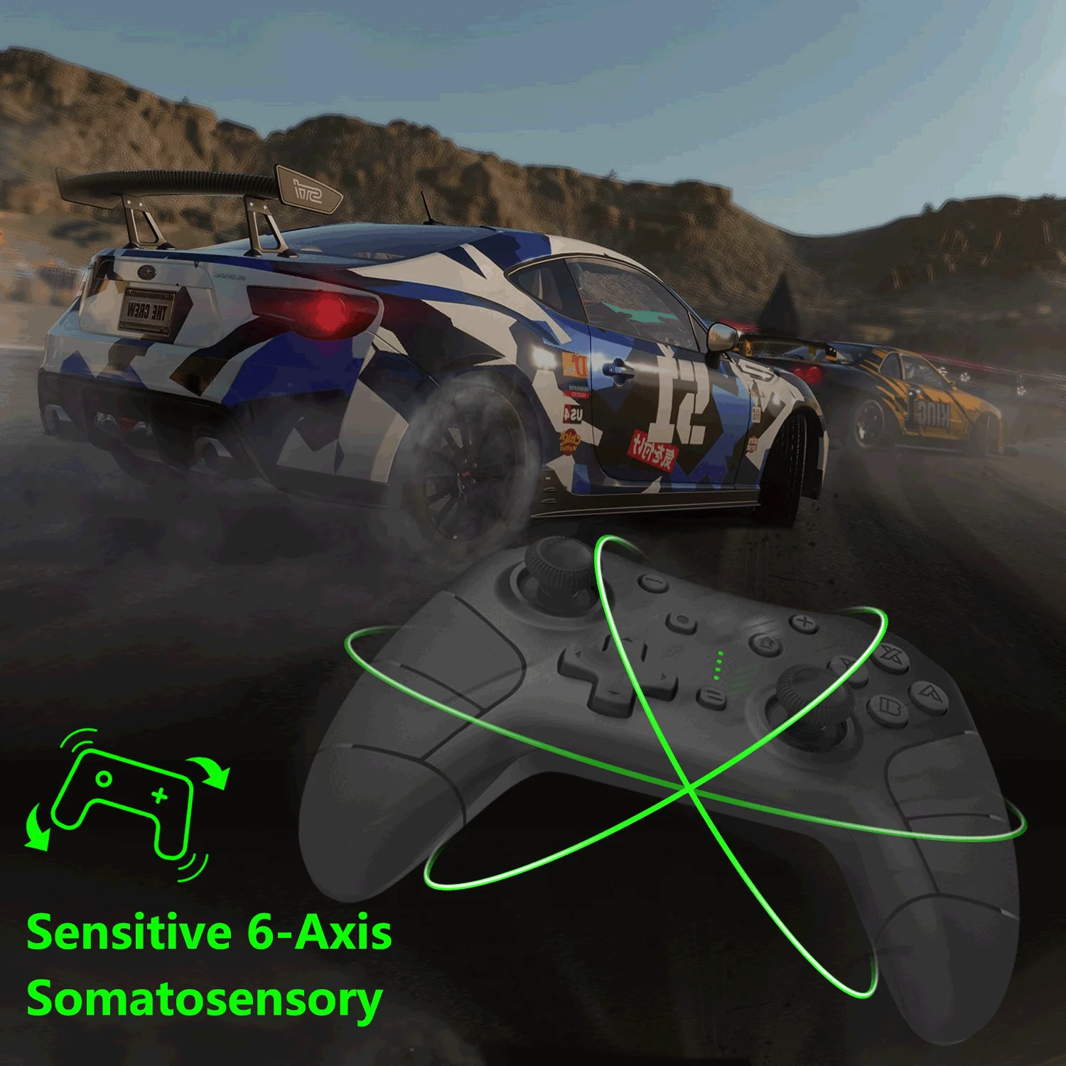 Беспроводной переключатель Pro контроллер для Nintendo поддерживает гироскоп оси