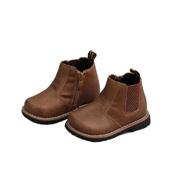 

2020 new boys and girls short boots sets foot children's single boots soft bottom fashion boots