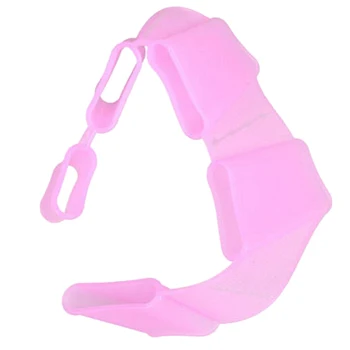 

1 Pair Frog Silicone Hand Swimming Fins Handcuffs Flippers Swim Palm Finger H7JP