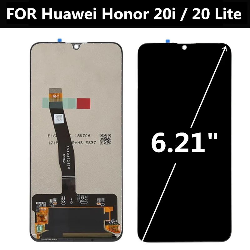 

For Huawei Honor 20i LCD Display + Touch Screen Digitizer Assembly Replacement parts For Huawei Honor 20 lite HRY-AL00T