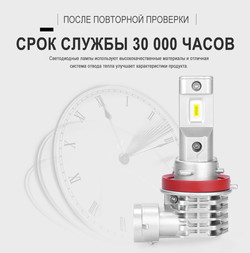 Hlxg 2 шт. h11 светодиодный головной светильник HB4 HB3 9005 9006 лампы H7 H4 светодиодный с Корея CSP H4 автомобильный светильник светодиодные фары лампочки для авто