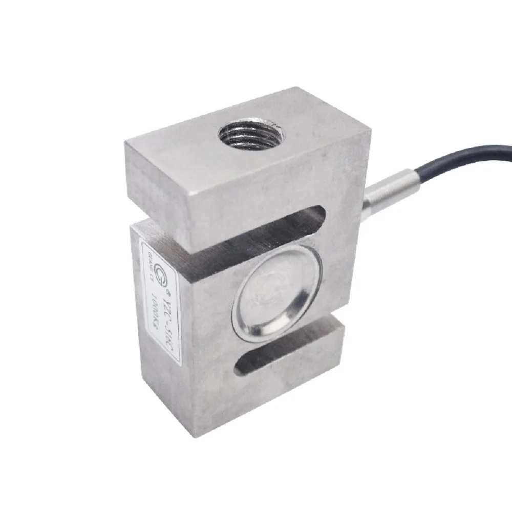 Gewichtssensor, YZC-516C S type weegsensor 100kg 200kg 300kg 500kg 2000kg 1Ton 1.5Ton 2Ton 1T druksensor gewichtssensor weegcel,Voldoende bereik(5T