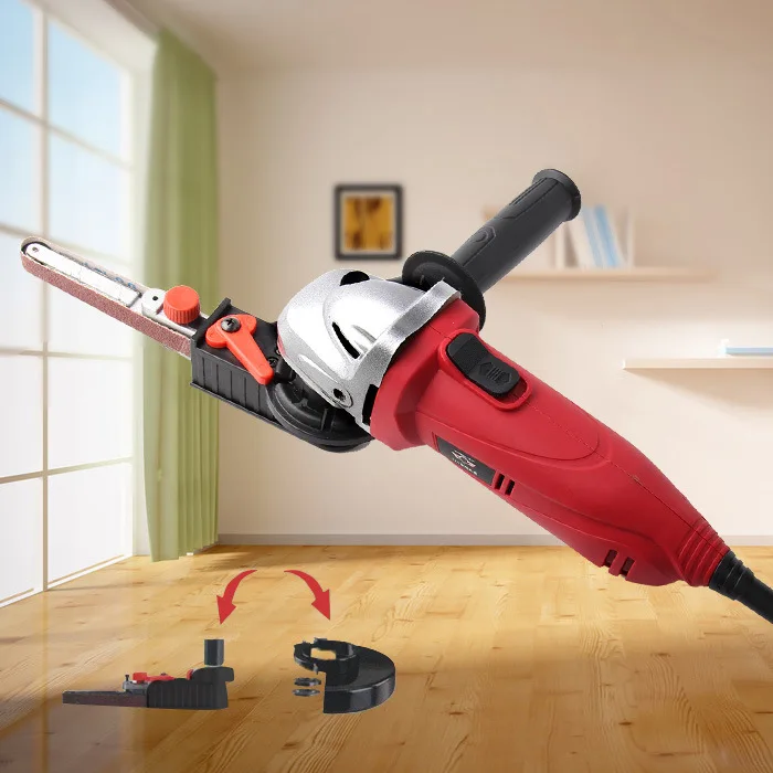 

Angle Grinder Conversion Belt Machine Angle Grinder Accessories Hand-Held Electric Mini Belt Machine Polishing Machine