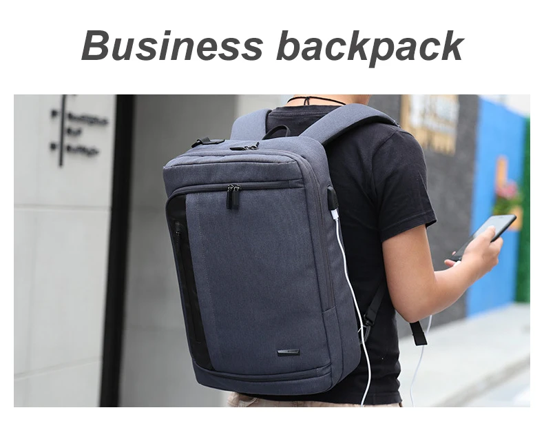 Мужской лоскутный рюкзак для ноутбука, водоотталкивающий бизнес-рюкзак для путешествий, повседневные мужские легкие рюкзаки USB XA525ZC