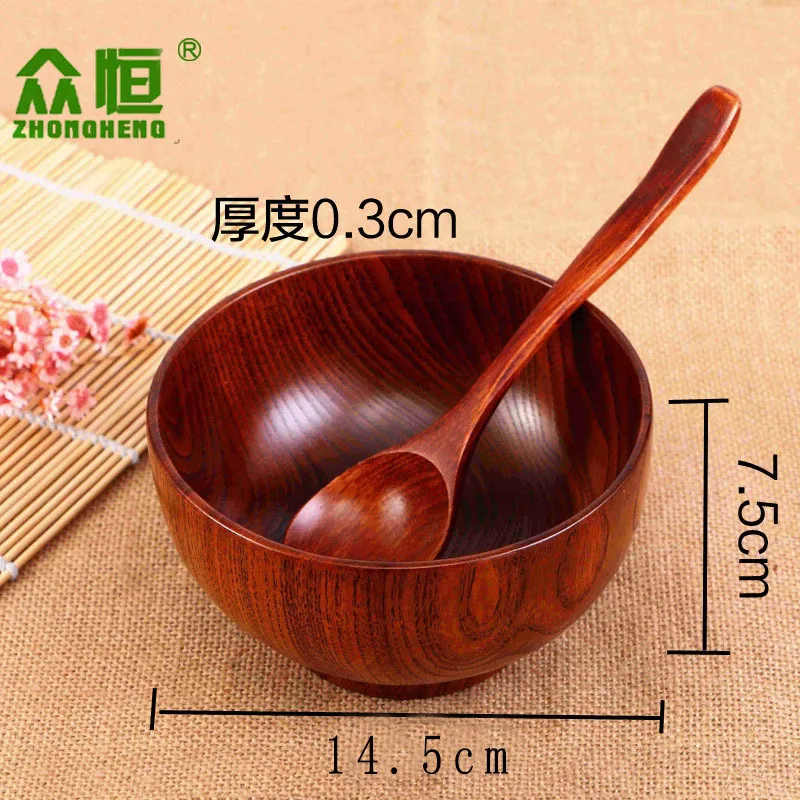 Напрямую от производителя Экология деревянная чаша jujube набор ложек изысканный деревянный чаша высокого качества экологически чистый Ba