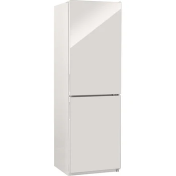 

Refrigerator Nordfrost NRG 119nf 042, two-chamber, white glass, (00000256620)