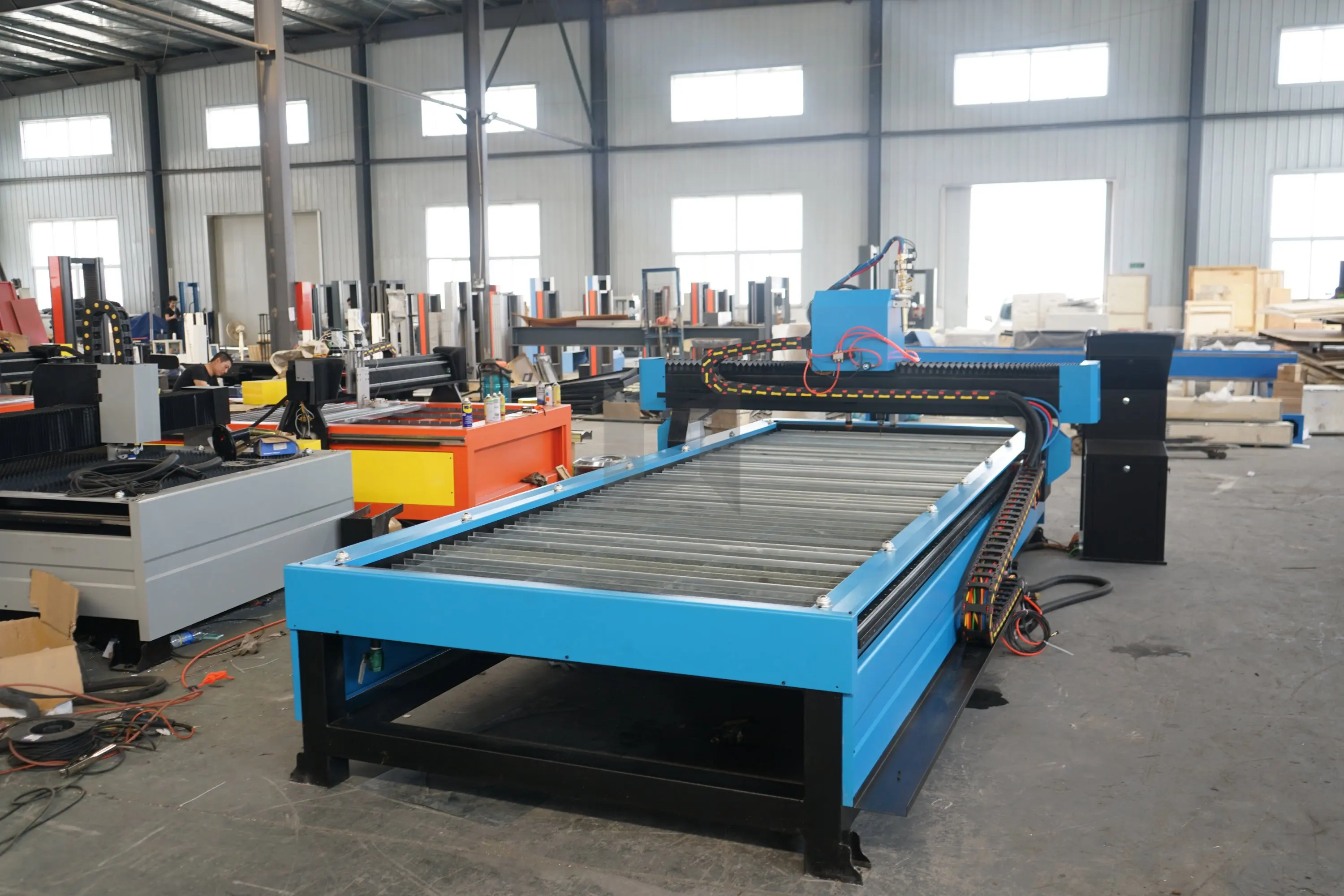 Стальной Железный алюминиевый плазменный станок для резки 5x10ft модель cnc плазменный станок для резки