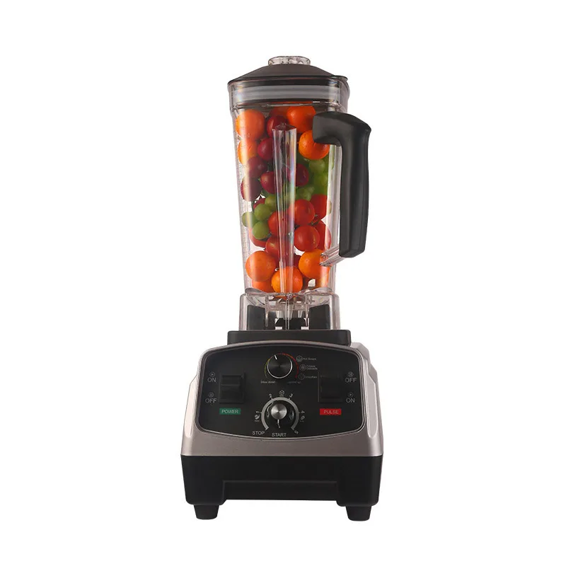BPA бесплатно 1650 Вт Сверхмощный коммерческий блендер профессиональный блендер, миксер, Кухонный комбайн, соковыжималка, машина для приготовления смузи