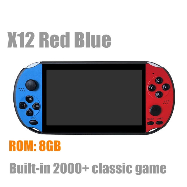 New X12 PLUS Retro Game Handheld Game Console Builtin 2000+Classic