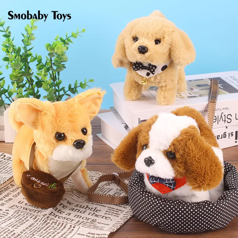 

Cute Smart Electric Dog Plush Toy Teddy Rabbit Animal Plush Doll Model Electronic Robot Dog Children Toy For Baby Fun Play Gift