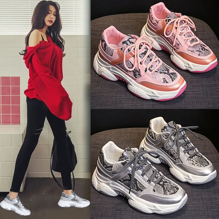 

2020 Spring New Ladies Casual Fashion Vulcanized Shoes Women Spring Comfortable Breathable Women Sneakers Chaussures Femme