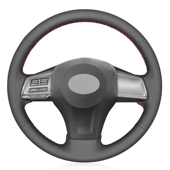 

Black PU Faux Leather DIY Hand Car Steering Wheel Cover For Subaru Forester 2013-2016 Legacy Outback 2012-2014 XV 2011-2015