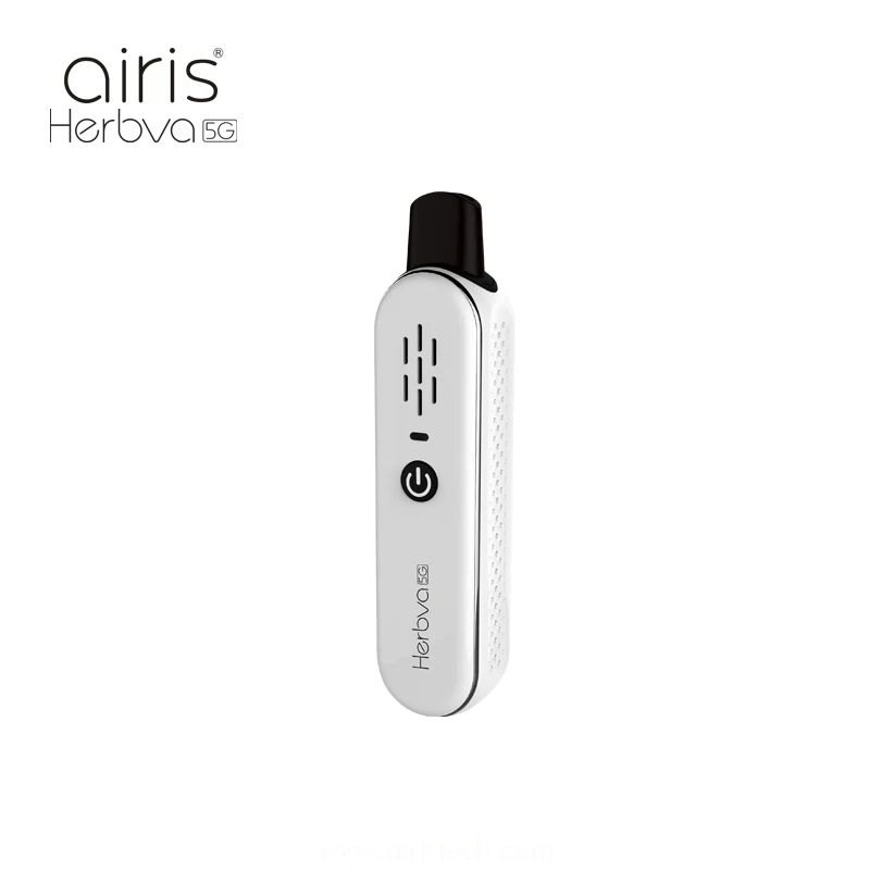  AIRISTECH Herbva 5G Dry Herb Vaporizer Portable Vape Pen Kit Temperature Control Ceramic Chamber E-