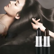 Новинка, черный, коричневый, временная краска для волос, мягкая, быстрая, Одноразовая, цветная ручка, белая, покрытие для волос, сделай сам, стильная палочка SCI88
