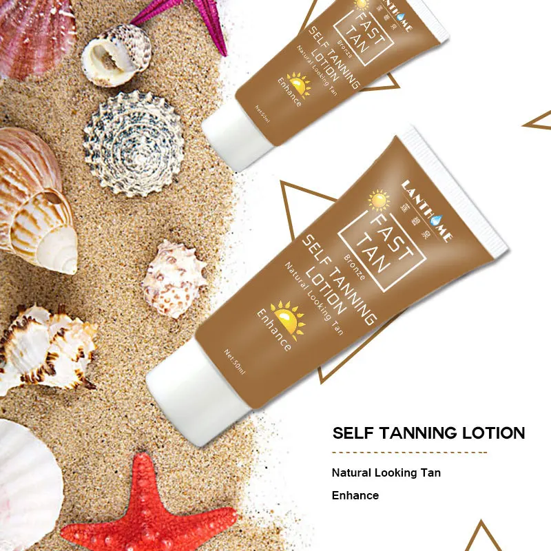 

Lanthome Body Bronze Natural Bronzer Sunscreen Self Sun Tanning Enhance Lotion Tanning Cream Tanner Lotion Skin Darken TSLM2