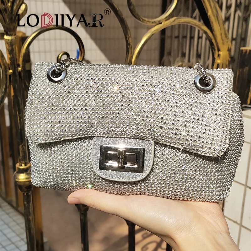 

Clutch Evening Bag Purses And Handbags Ladies Sparking Party Diamond Bag Wedding Envelope Handbags Luxury Women Shoulder Bags