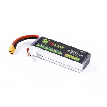

11.1V 5200mAh 3S 30C Lipo Li-Po Lipoly Battery for RC Trex 450 Helicopter Exquisitely Designed Durable Gorgeous
