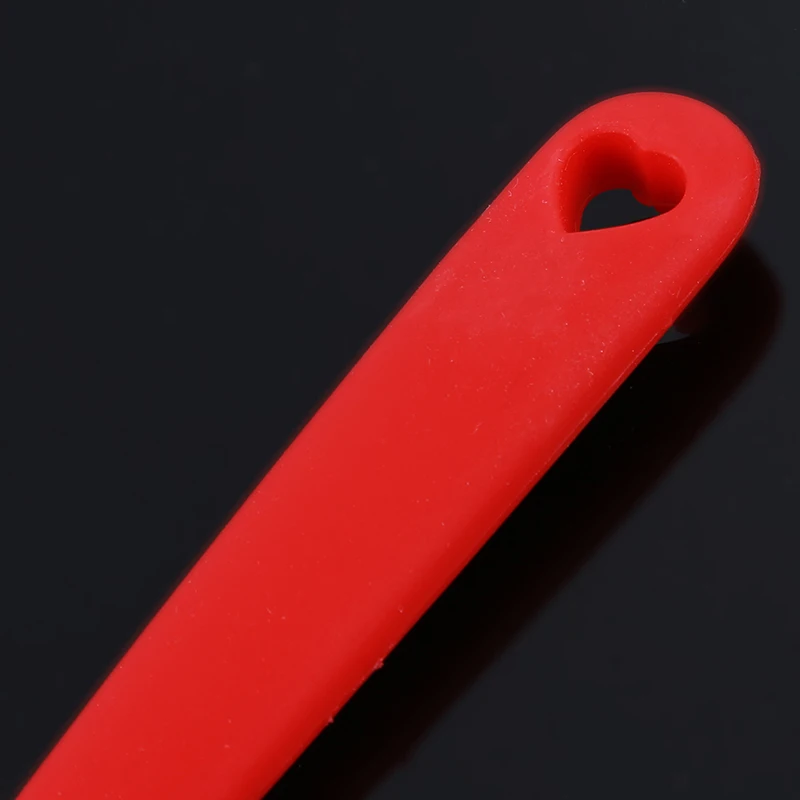 Креативный силиконовый термостойкий кухонный утварь в форме красного сердца, лопатка для жареного стейка, прекрасные кухонные аксессуары/инструмент