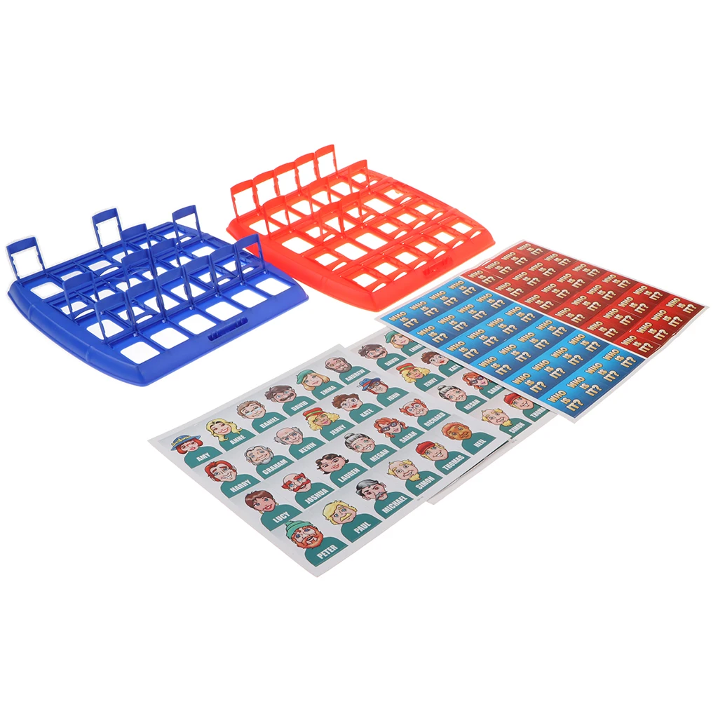 Who Is It? - Classic Kids Traditional Board Game for Multi Player kids children