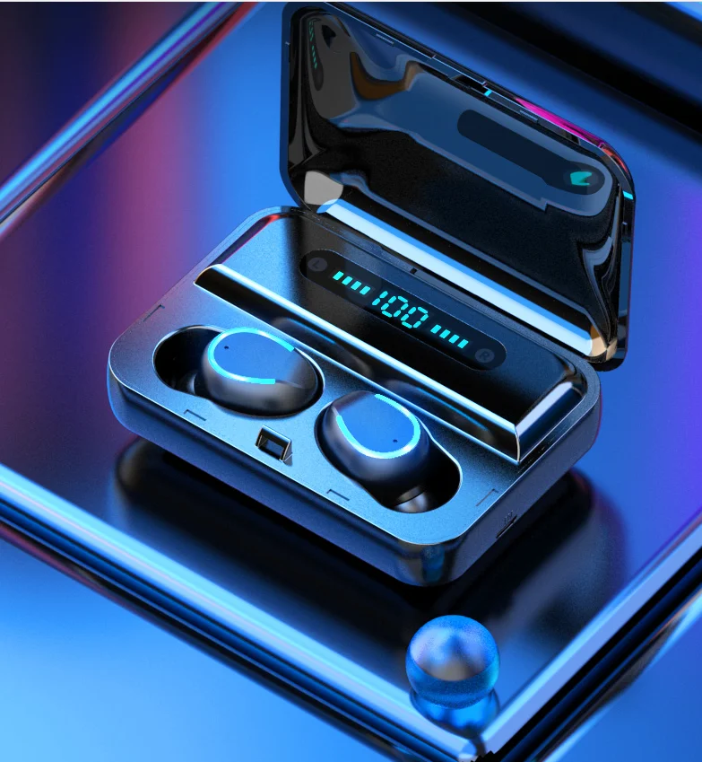 2020 F9 5 Водонепроницаемый Hi Fi Bluetooth 0 сопротивление разрыву CVC 8 Шум снижение стерео