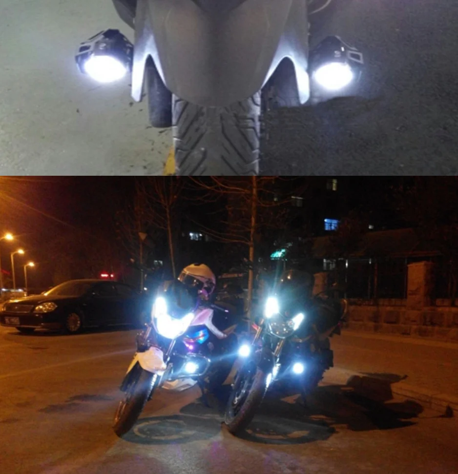 Светодиодный прожектор для мотоцикла U5 Yamaha T Max 500 530/ABS Tracer 900 АБС пластик с чипом