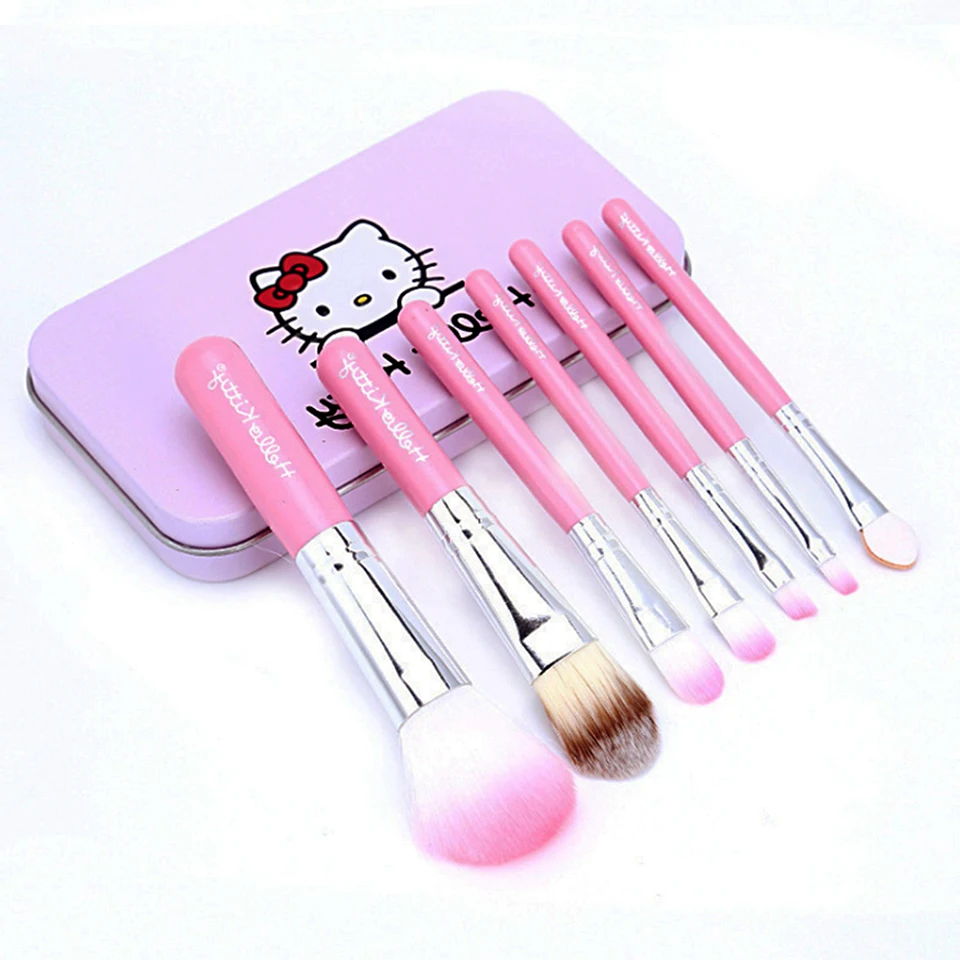 

Best Sellers Iron box Cosmetic brush Suit 7 piece set Blusher brush Foundation Brush Eye shadow brush 7 Piece Set