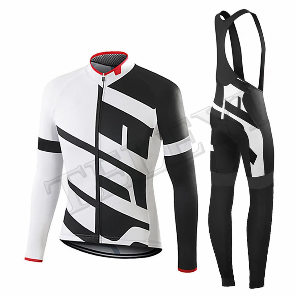 2020 SPECIALIZEDING Long Sleeve Cycling Jersey Set Mountain Bike Clothes Wear Maillot Ropa Ciclismo Quick dry men bike clothing