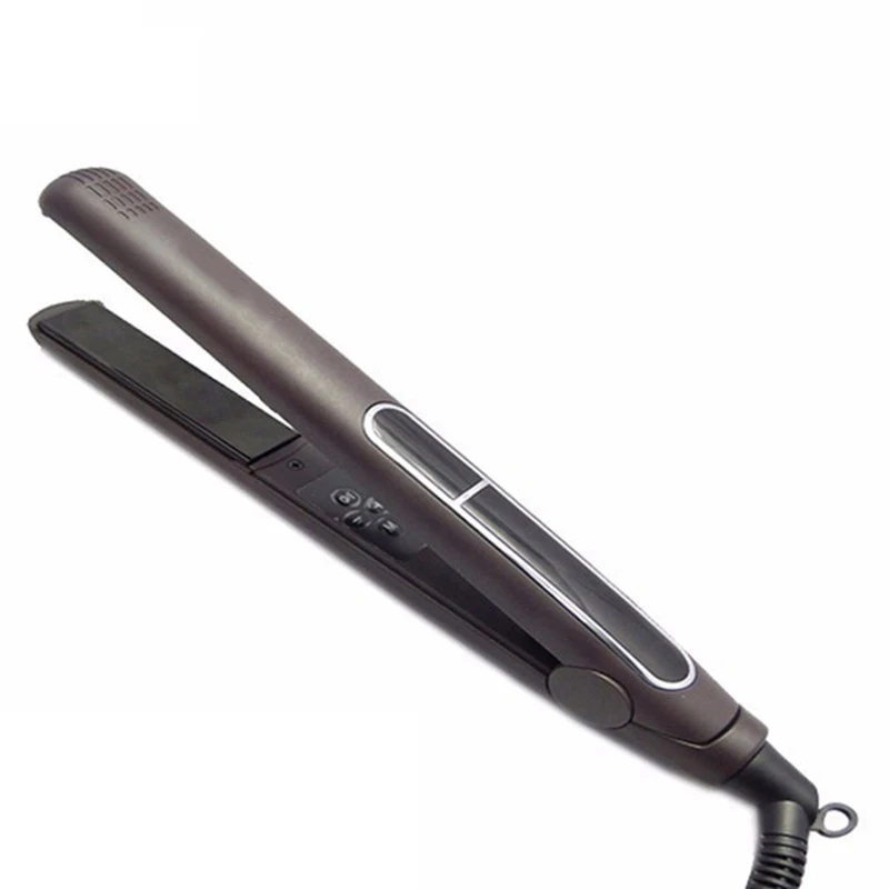 

Wide Plate Korean Professional Ceramic Hair Straightener Fast Heating Flat Iron Dual Voltage 3D Floating Styling Tools
