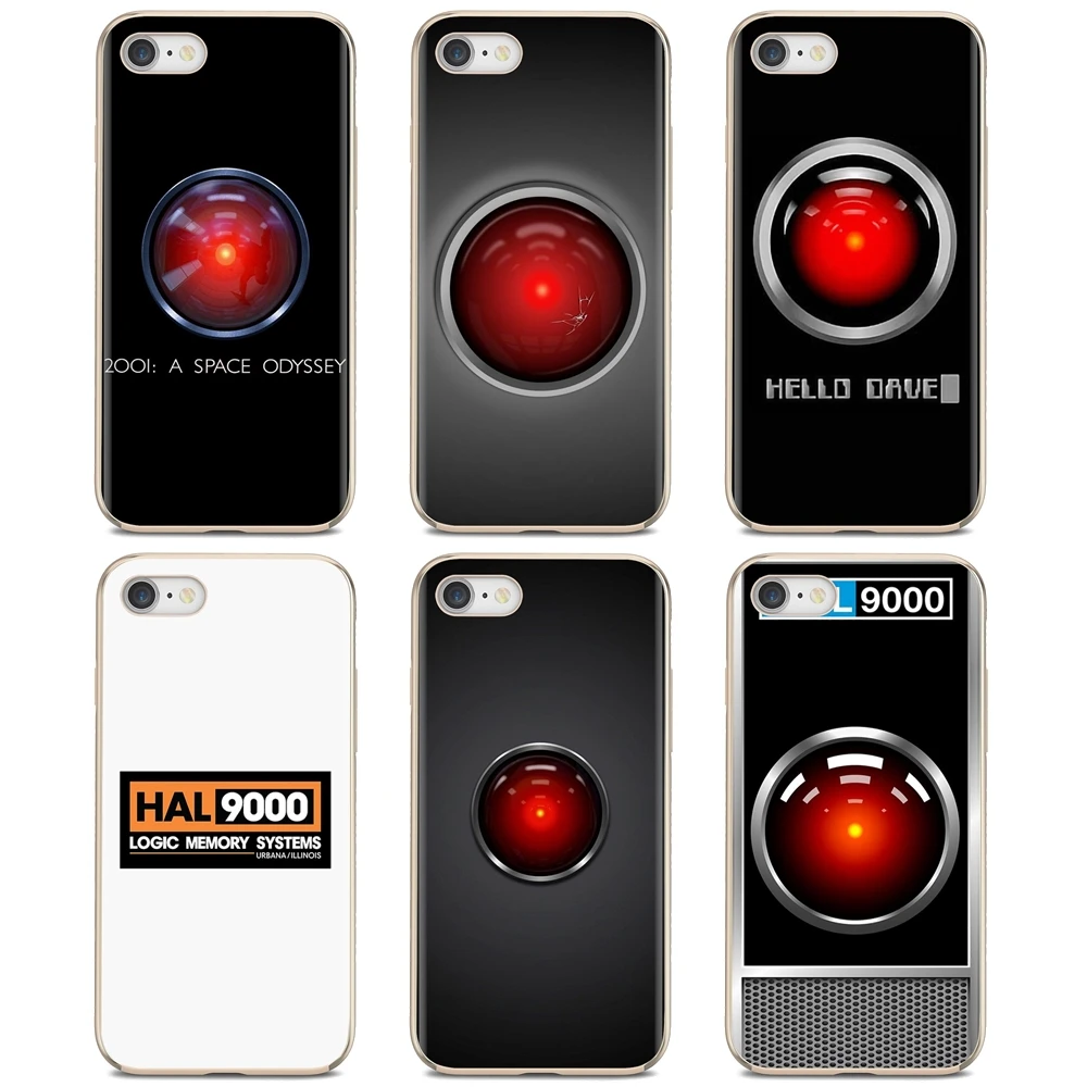 Мягкий чехол из ТПУ для iPhone iPod Touch 11 12 Pro 4 4S 5 5S SE 5C 6 6S 7 8 X XR XS Plus Max 2020 A Space Odyssey Hal 9000 |