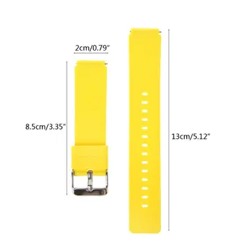 

18mm Sports Band Silicone Wrist Bracelet Wristband For Huawei Smart Watch Strap