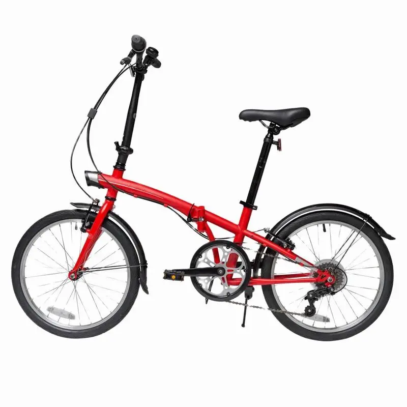 

6-Speed Ultra-light Adult Bicycle 20 Inch Portable Folding Bicycle Small Variable Folding Bicycle for Men Women