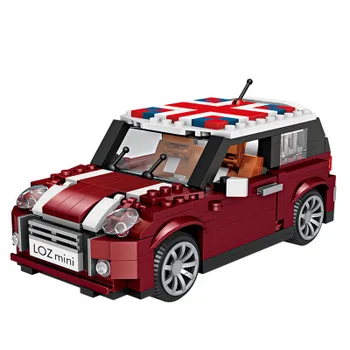 

LOZ1111 small particle mini car model 1:24 puzzle building blocks toy for children's day