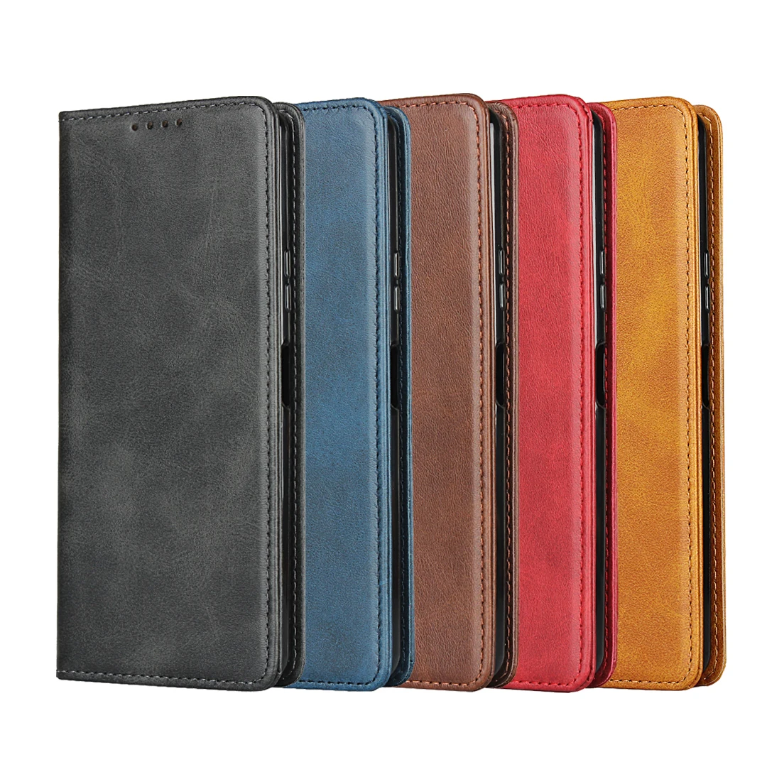 

Leather case for Oneplus 6 7 7T 8 Pro Flip case card holder Holster Magnetic attraction Cover Wallet Case for One plus 8 Pro