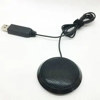 

Directional Microphone USB Port PC Conference Meeting Noise Echo Canceling Speaker 1.5M/2M Cable Microphone