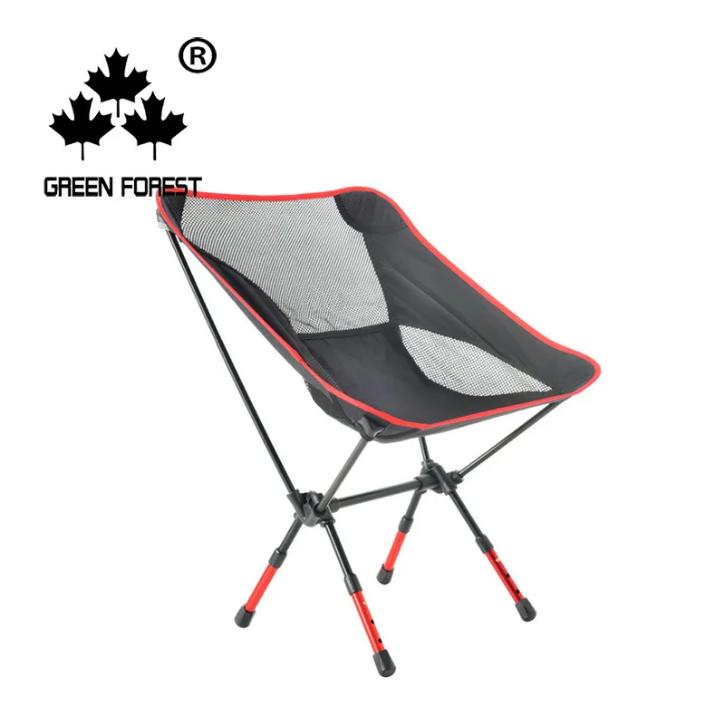 

Portable Ultra-Light Camping Chair Fashion Outdoor Casual Beach Folding Chair High Quality Adjustable Space Chairs Customizable