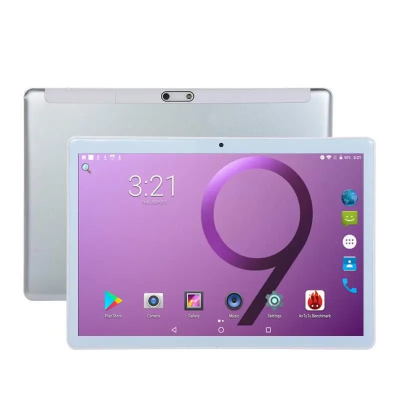 Tablet 10.1 Inch New Android Quad Core Pc with 8GB RAM 128GB Storage Calling Tab Phone Tablets 10 Pulg | Компьютеры и офис