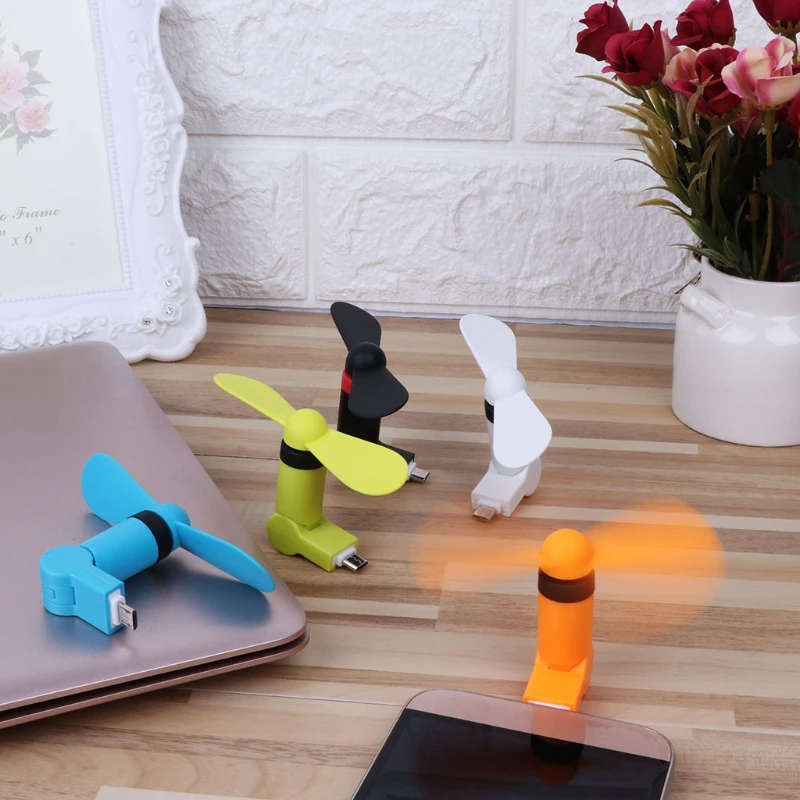 

180 Rotating Micro USB Cooling Fan For Samsung Xiaomi Huawei Android Phone