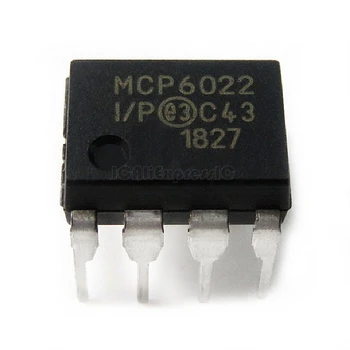 

1pcs/lot MCP6022-I/P MCP6022 DIP-8 In Stock