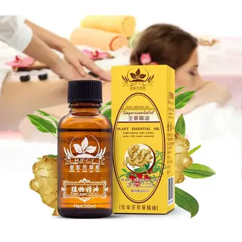 

30ml Ginger Essential Oil Natural Plant Therapy Essential Oils Body Massage Oils Antiperspirant Body Care Help Sleep