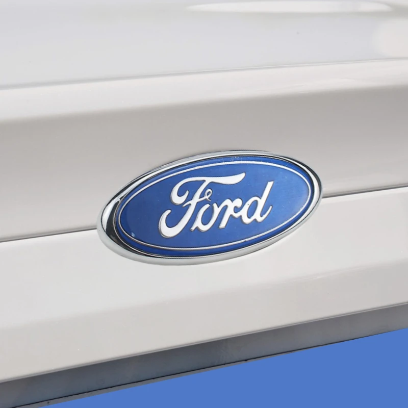 14.5X6.5CM Auto Front Rear Badge for Ford Emblem Focus 2 3 Ranger Mustang Kuga Mondeo Fiesta Explorer Galaxy Transit Accessories