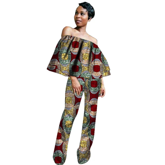 Jite Ankara Off Shoulder Top + Pant - Image 2