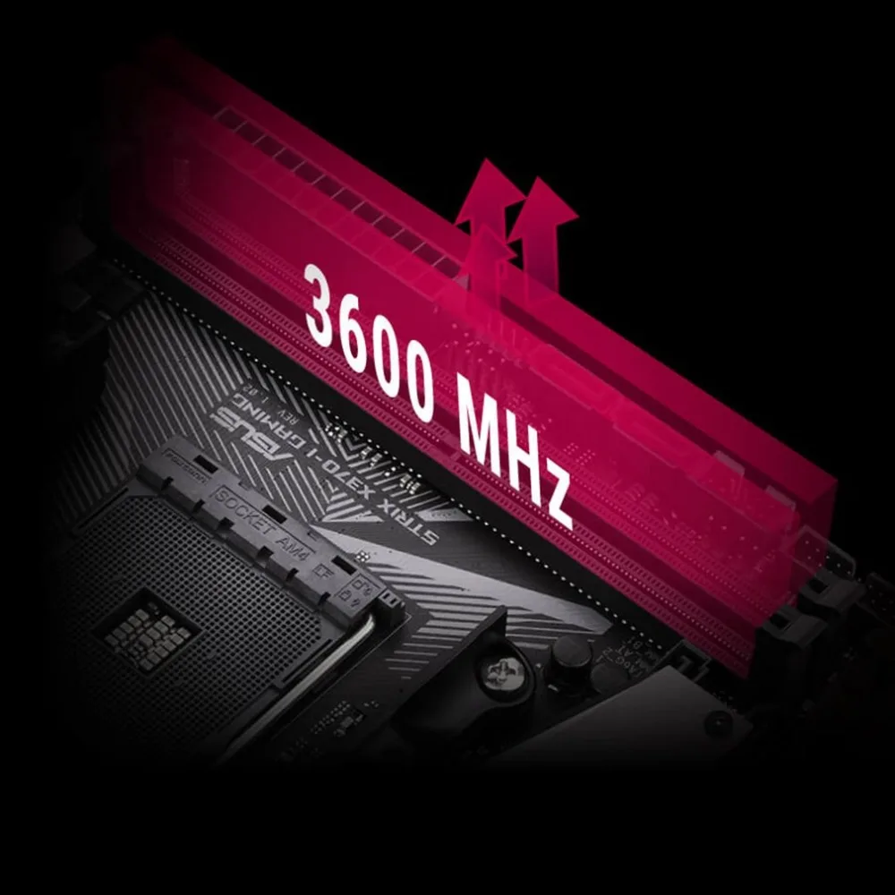 ROG STRIX X370-I GAMING X370 материнская плата для игровых плееров кантри ITX Small Dual M.2 материнская плата с RGB светильник