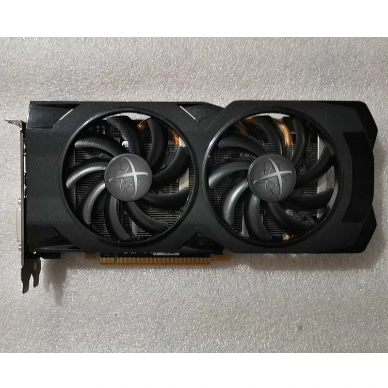 Видеокарта XFX RX 480, 4 Гб, AMD Radeon RX480, GPU, графические карты 4 Гб, PUBG, Настольная компьютерная игровая карта, видеокарта, не Майнинг-3