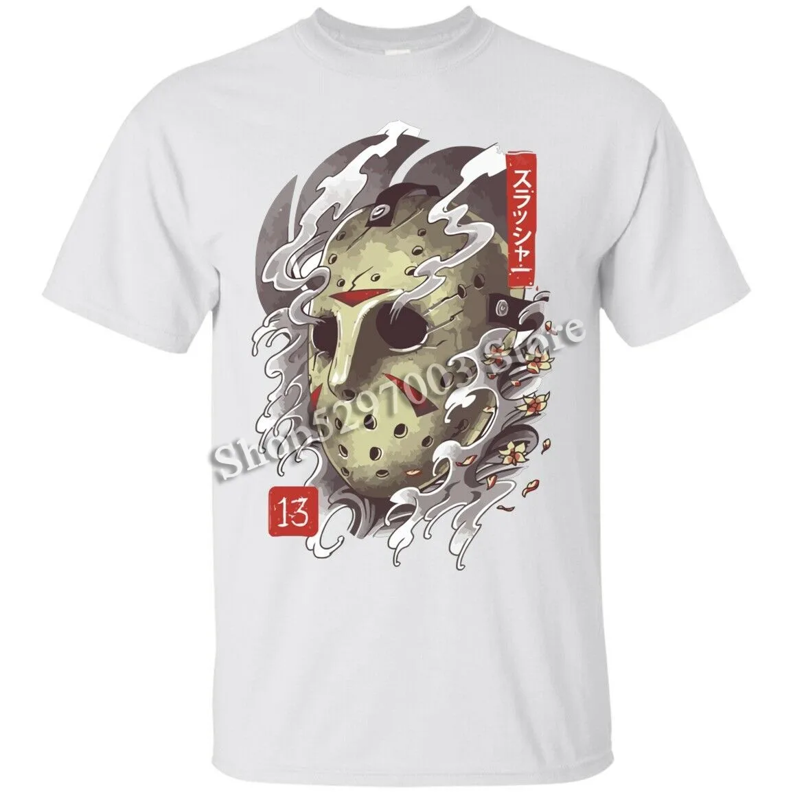 Jason Voorhees Men'S футболка Friday The 13Th японский стиль Хэллоуин ужас S-3Xl подростковый