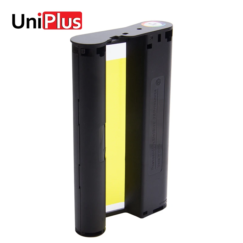 

UniPlus 6 inch Color Ink Cartridge Compatible for Canon Selphy CP1200 CP1300 CP910 CP900 Cassette Label Ribbon Paper Printer Ink