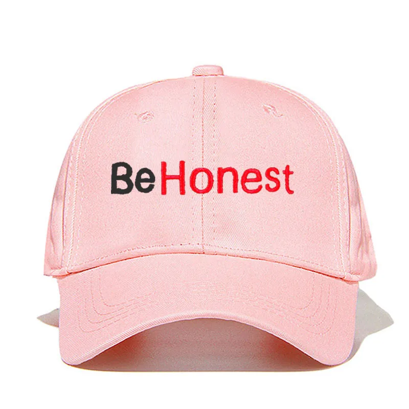 BeHonest мужская шляпа с буквенным дизайном вышитая бейсболка для папы Be Honest бейсболка для женщин унисекс