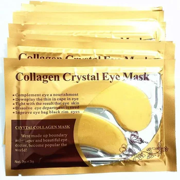 

Crystal Collagen Eye Mask Gold Eye Patch Anti-Aging Dark Circle Acne Beauty Patch 10Pcs=5Pair