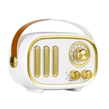 F01 беспроводной Bluetooth громкоговоритель в стиле ретро портативный винтажный динамик FM радио Поддержка TF карты UY8